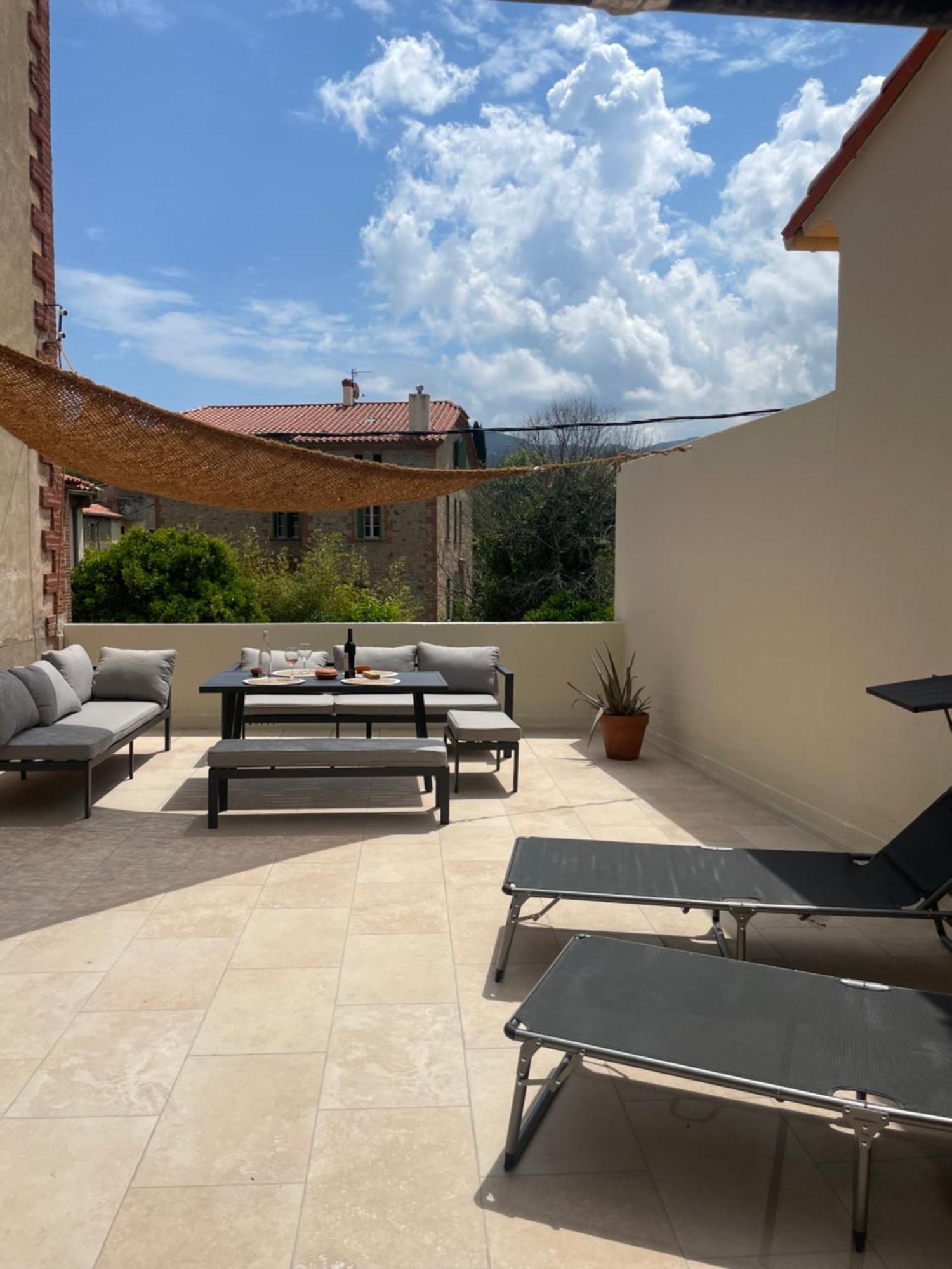 Appartement Neuf, Grande Terrasse Plein Sud Laroque-des-Albères Esterno foto